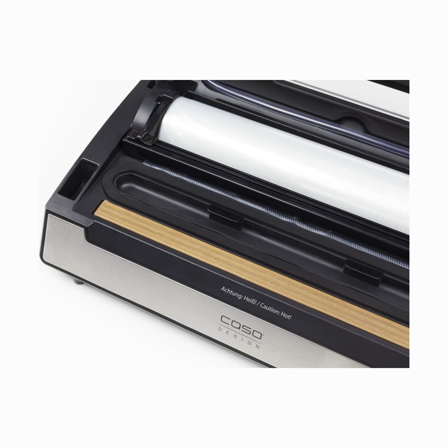 Caso | Professional Vacuum sealer | FastVAC 500 | Power 130 W | Temperature control | Stainless steel