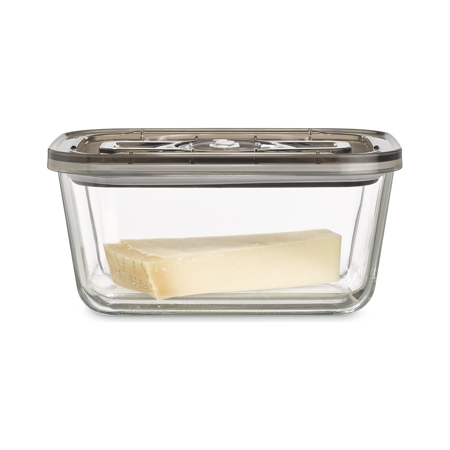 Caso | Glass Vacuum Container with Plastic Lid | VacuBoxx Eco L | Transparent