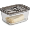 Caso | Glass Vacuum Container with Plastic Lid | VacuBoxx Eco L | Transparent
