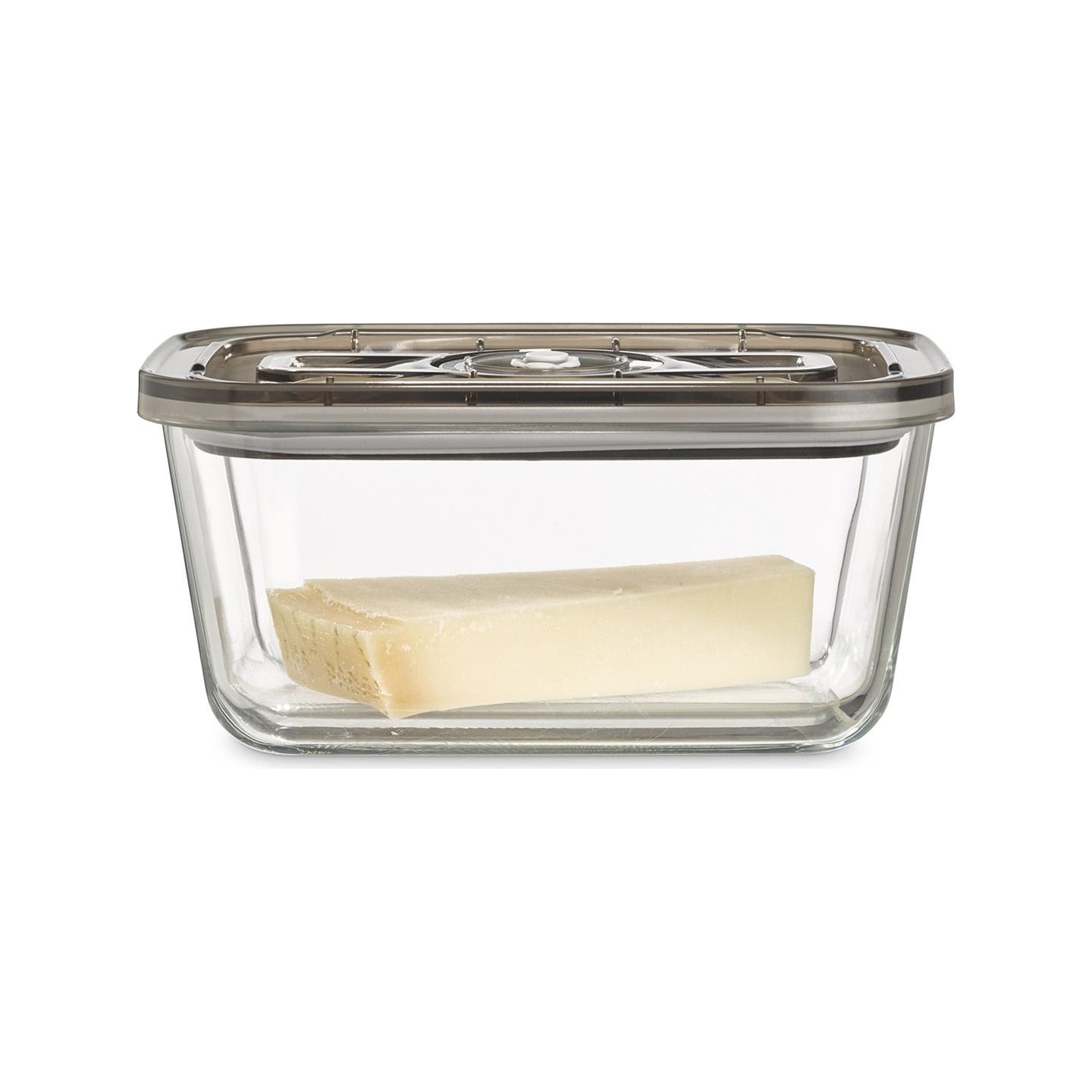 Caso | Glass Vacuum Container with Plastic Lid | VacuBoxx Eco L | Transparent
