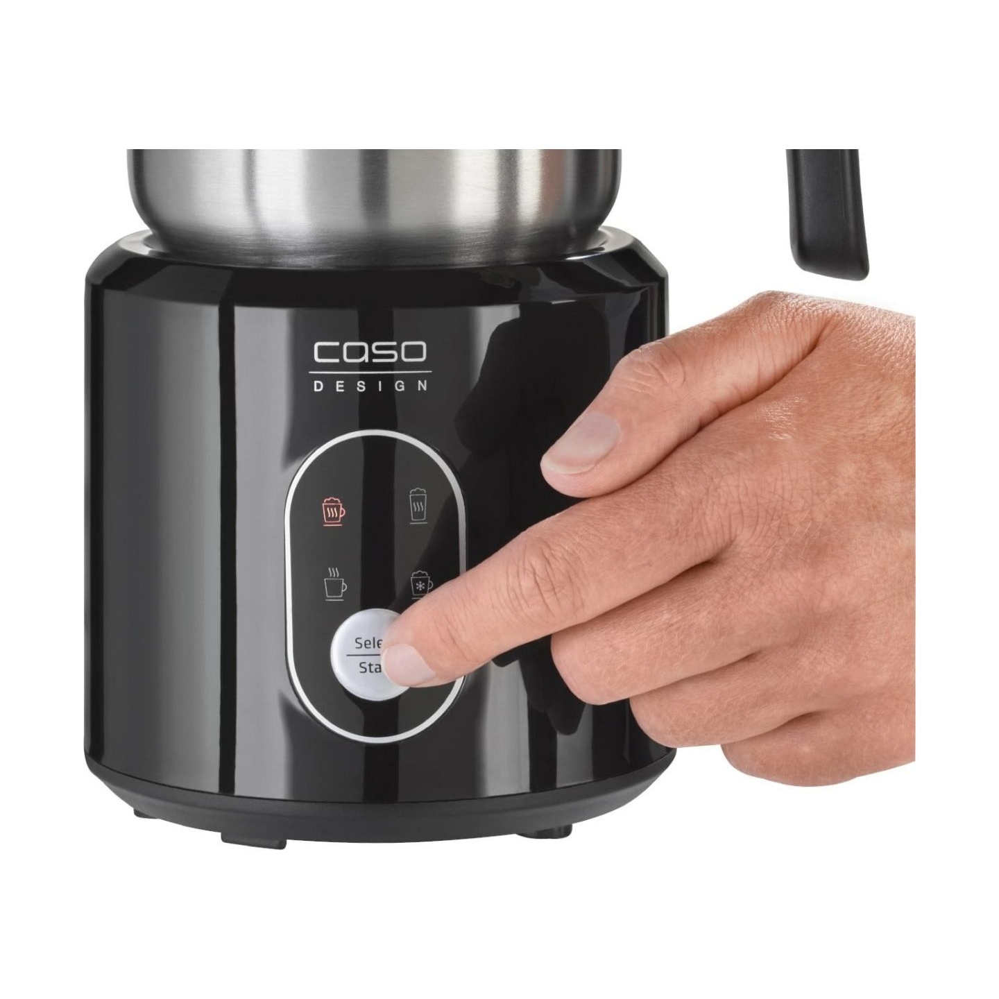 Caso | Crema & Choco Milk frother | 01665 | 0,35 L | 500 W | Black