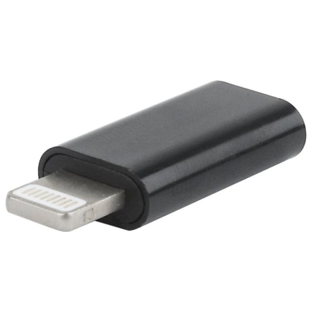 Cablexpert | USB Type-C adapter (CF/8pin M), Black