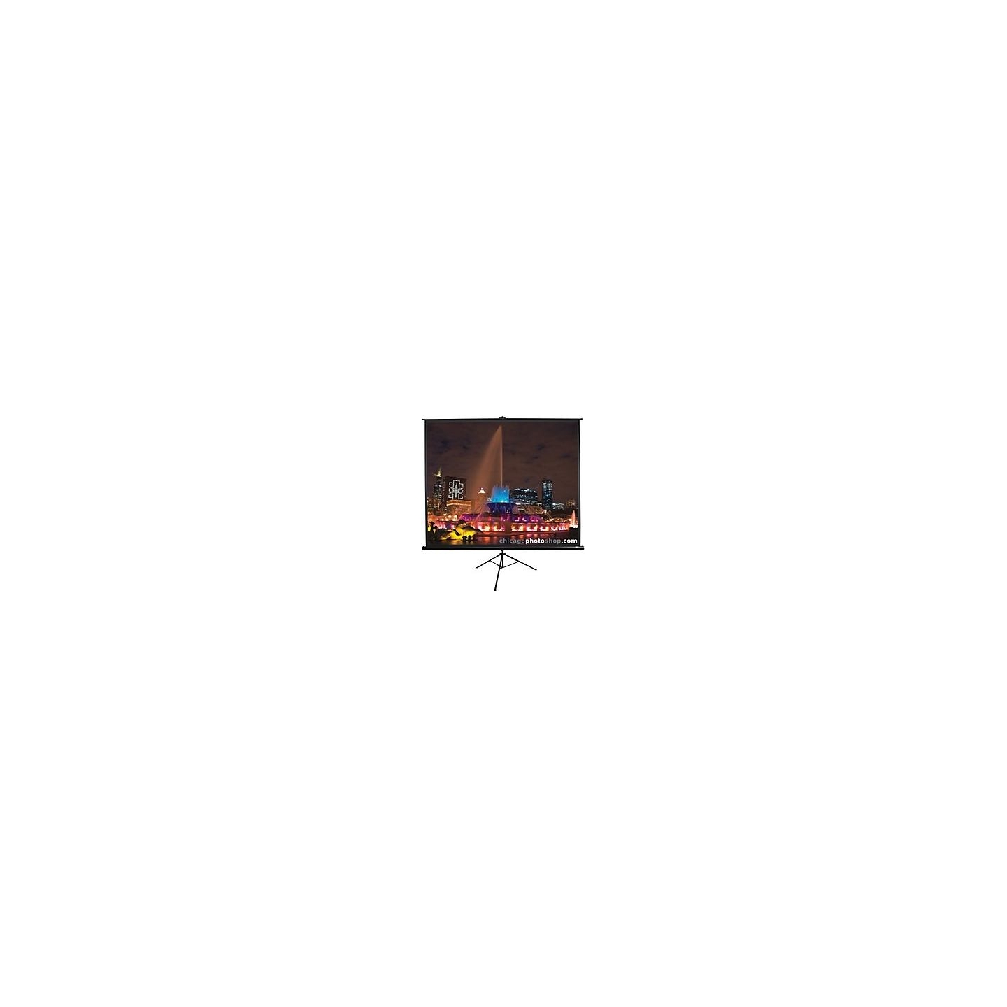 Elite Screens | Tripod Series | T113UWS1 | Diagonal 113 " | 1:1 | Viewable screen width (W) 203 cm | Black