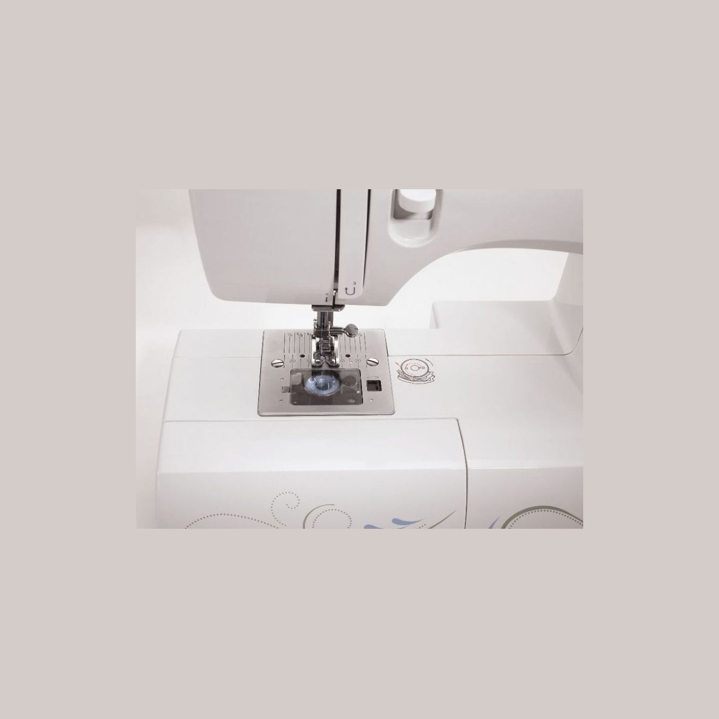 Singer | SMC 3323 | Number of stitches 23 | White
