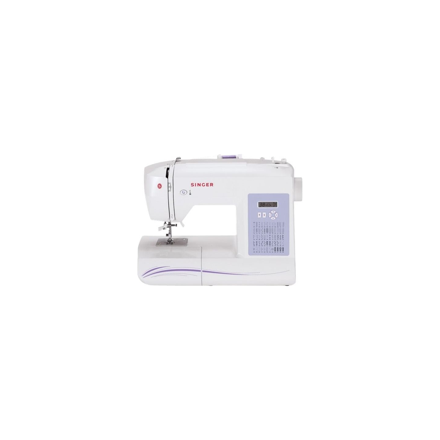 Singer | Sewing Machine | 6160 Brilliance | Number of stitches 60 | Number of buttonholes 6 | White