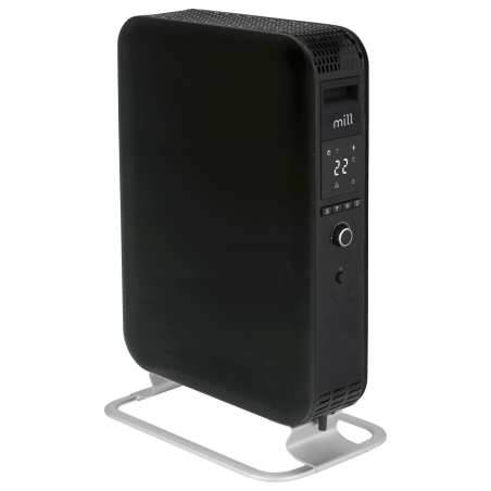 Mill | WiFI GEN3 Oil Filled Radiator | OIL2000WIFI3 | Oil Filled Radiator | 2000 W | Number of power levels 3 | Black