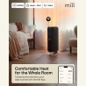 Mill | WiFI GEN3 Oil Filled Radiator | OIL2000WIFI3 | Oil Filled Radiator | 2000 W | Number of power levels 3 | Black