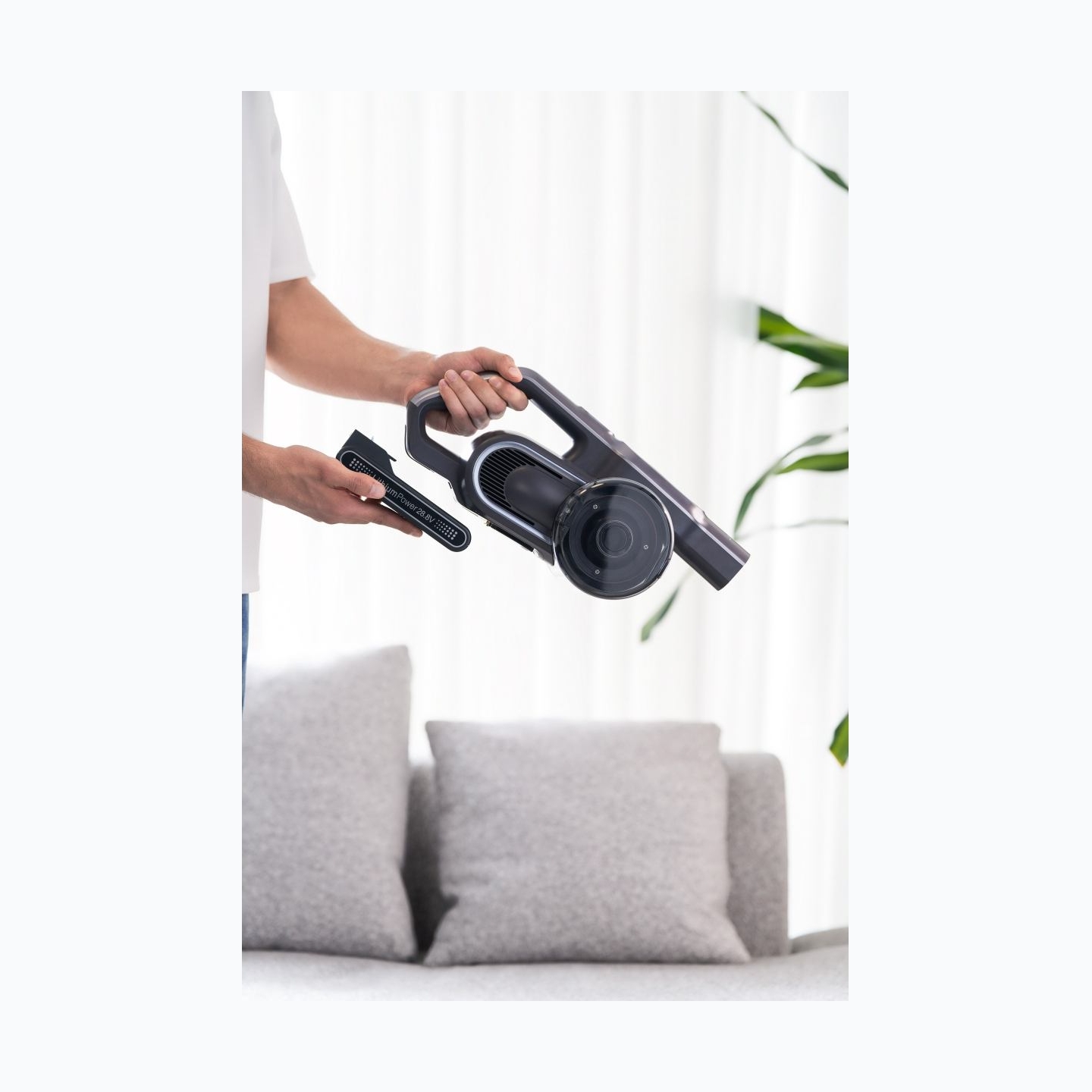 Jimmy Vacuum Cleaner | H11 Pro | Cordless operating | 700 W | 28.8 V | Silver/Grey | Warranty 24 month(s)