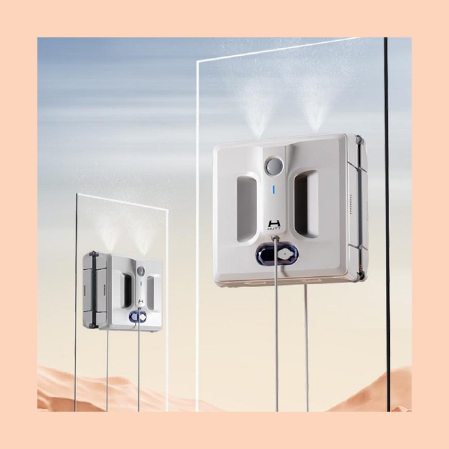 Hutt Window Cleaning Robot | A1 | Corded | 6000 Pa | White