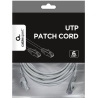 Cablexpert UTP Cat6 Patch cord, grey, 5 m