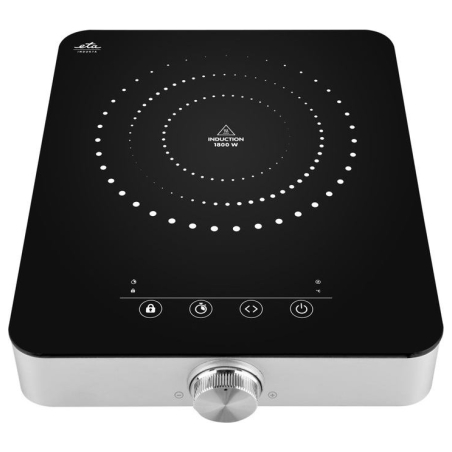 ETA | Hob | ETA011190000 | Table top | Number of burners/cooking zones 1 | Touch control | Black | Display