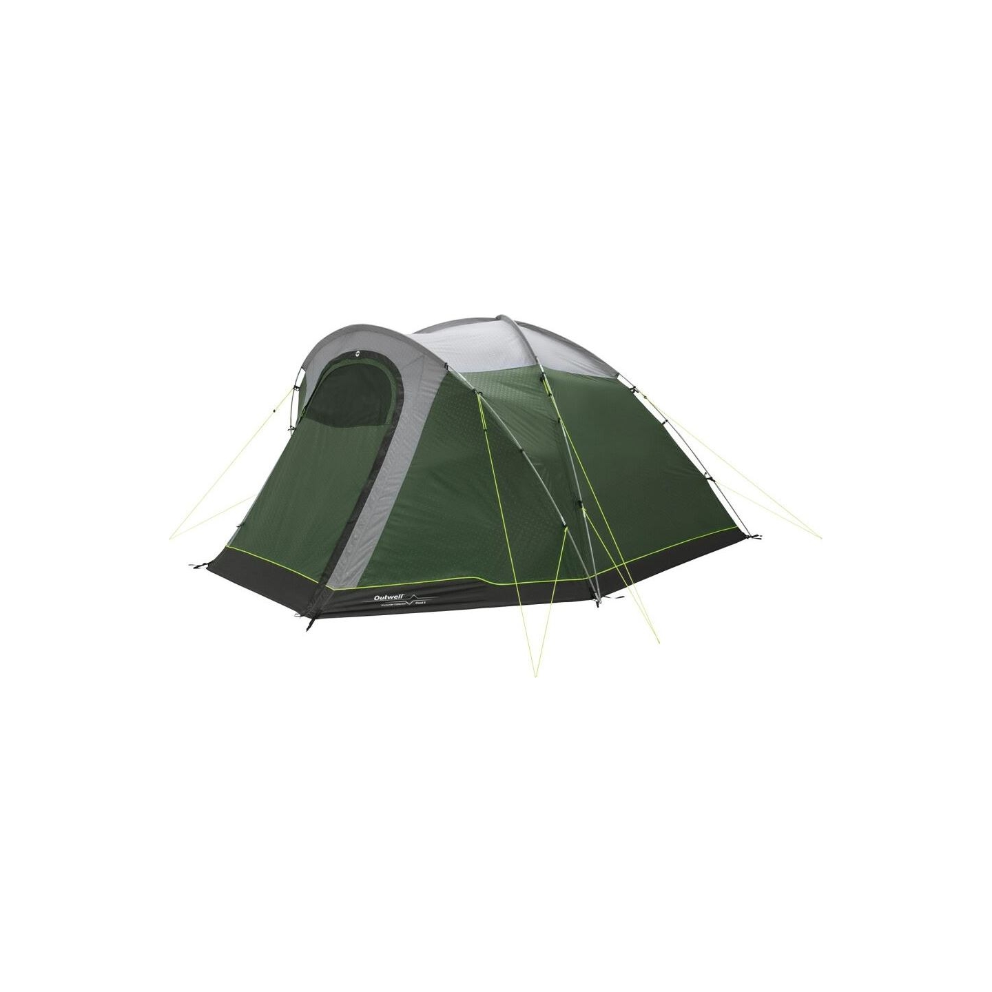 Outwell Two Room Dome Tent | Cloud 5 | 5 person(s) | Green