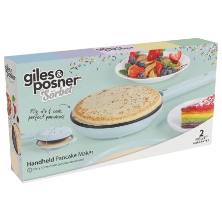 Giles & Posner EK6699GSBLVDE  Handheld Pancake Maker