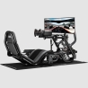 Next Level Racing | Steel | Racing Simulator Cockpit | F-GT Pro Formula and GT Grey Edition | Grey
