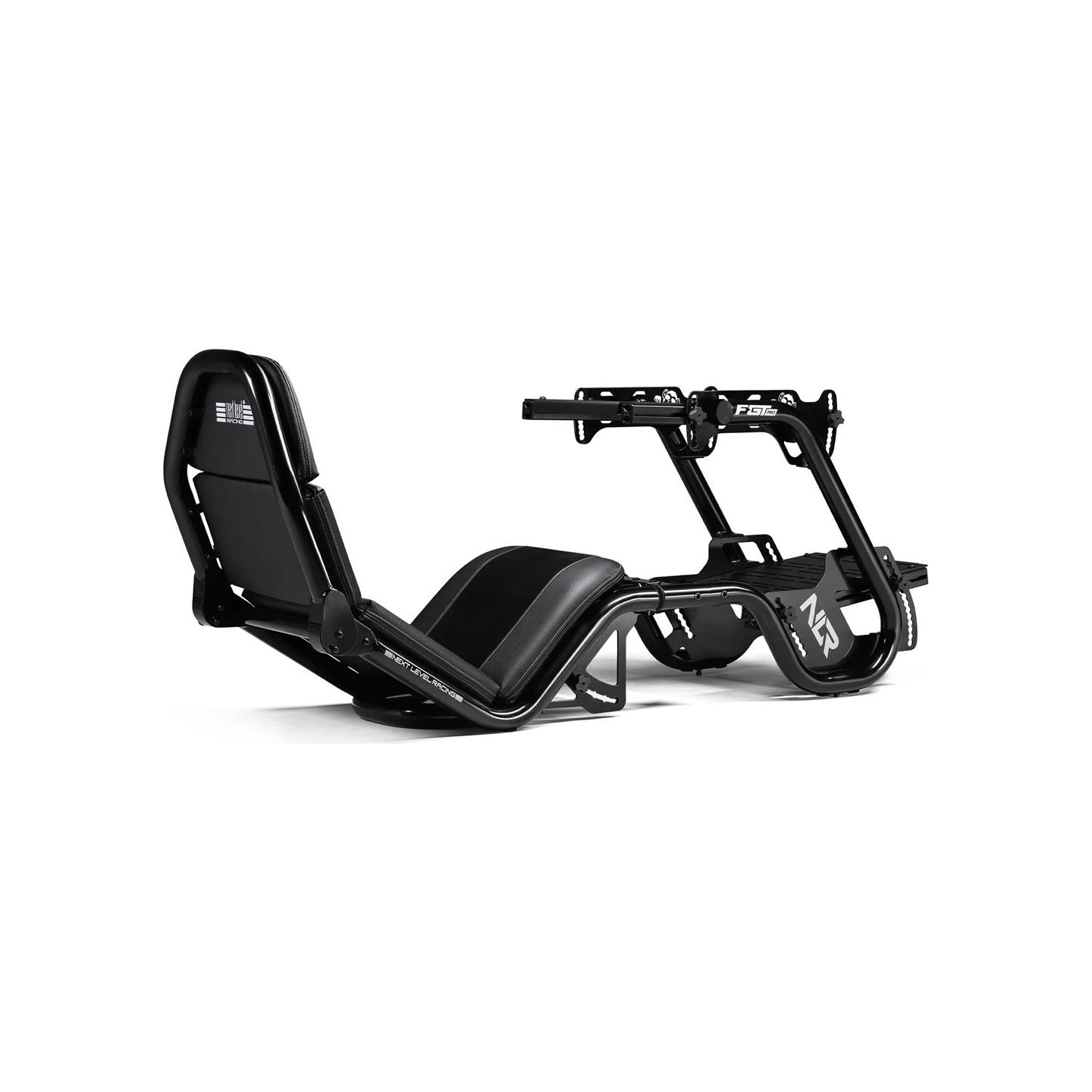 Next Level Racing | Steel | Racing Simulator Cockpit | F-GT Pro Formula and GT Grey Edition | Grey