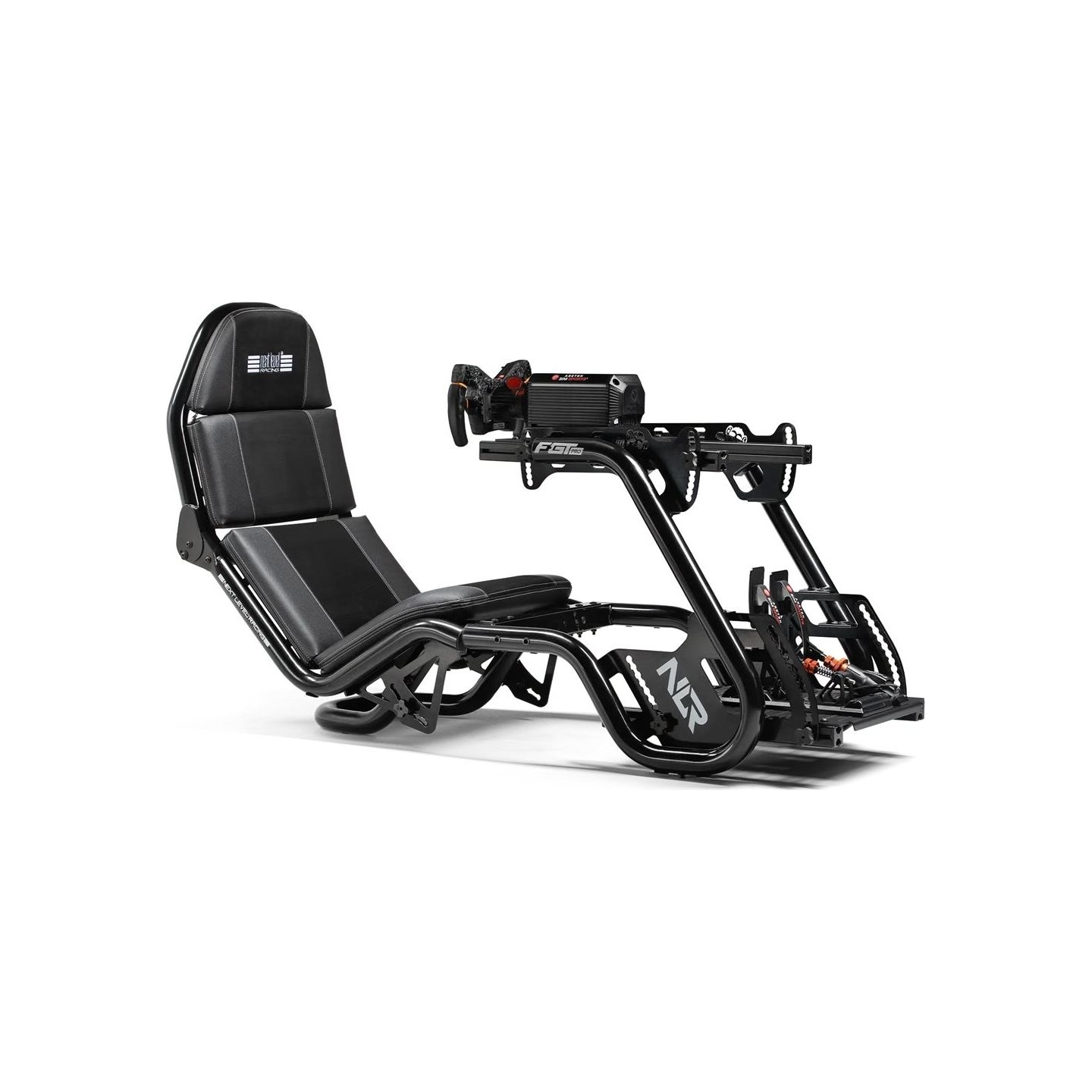 Next Level Racing | Steel | Racing Simulator Cockpit | F-GT Pro Formula and GT Grey Edition | Grey