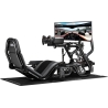 Next Level Racing | Steel | Racing Simulator Cockpit | F-GT Pro Formula and GT Grey Edition | Grey