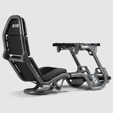 Next Level Racing | Steel | Racing Simulator Cockpit | F-GT Pro Formula and GT Grey Edition | Grey