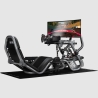 Next Level Racing | Steel | Racing Simulator Cockpit | F-GT Pro Formula and GT Grey Edition | Grey