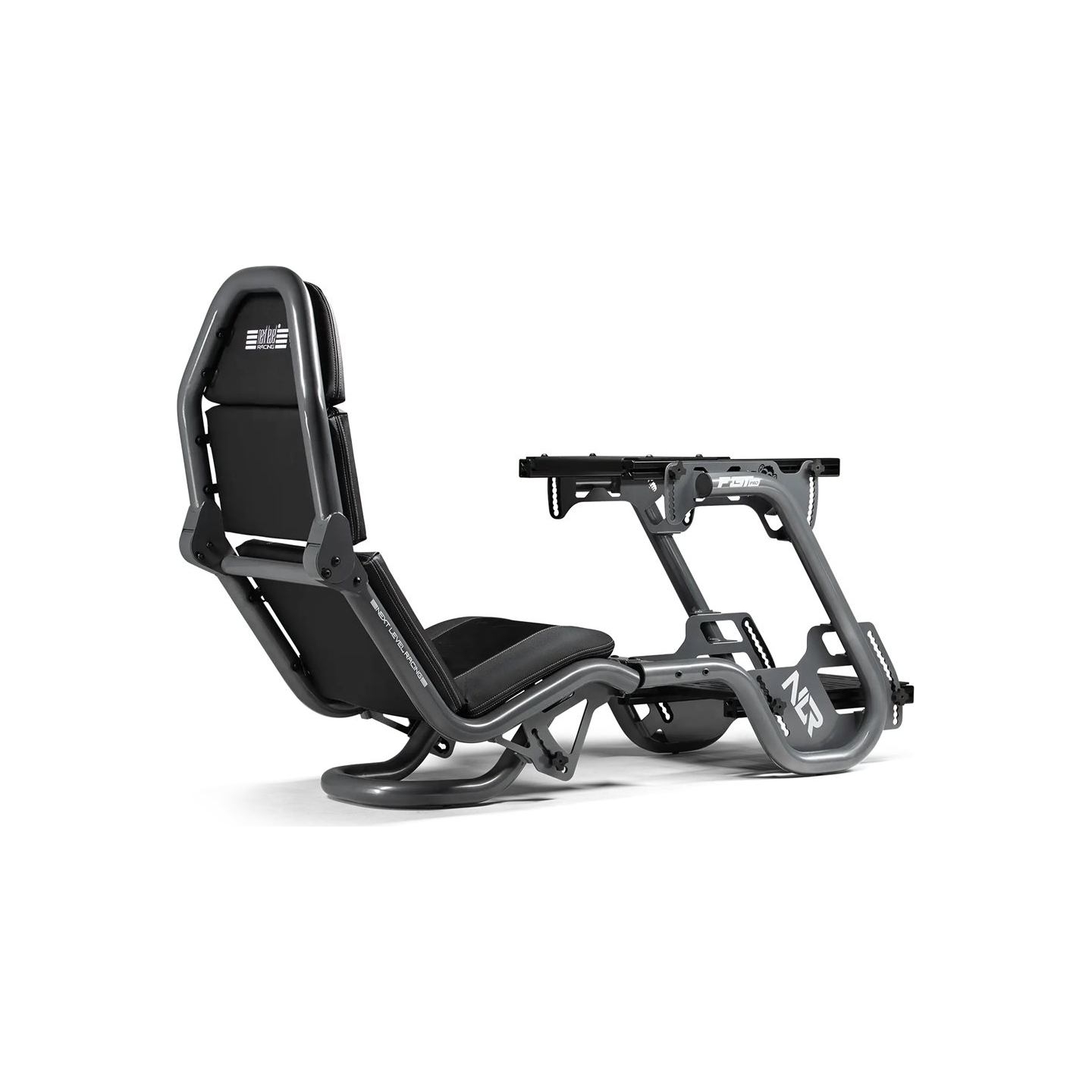 Next Level Racing | Steel | Racing Simulator Cockpit | F-GT Pro Formula and GT Grey Edition | Grey