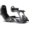 Next Level Racing | Steel | Racing Simulator Cockpit | F-GT Pro Formula and GT Grey Edition | Grey