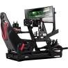 Next Level Racing | GTElite Direct Monitor Mount | Flat screens: 27”- 43” and ultra-wide monitors: 49 " | Black