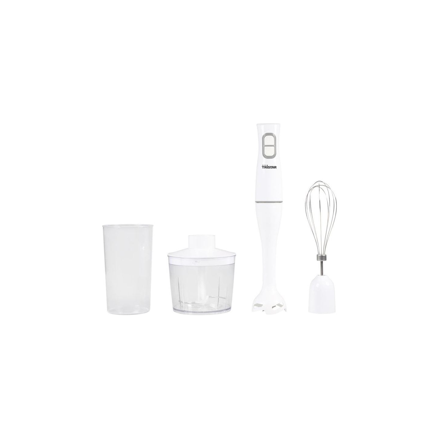Tristar | Hand blender set | MX-4851 | Hand Blender | 350 W | Number of speeds 2 | Turbo mode | Chopper | White
