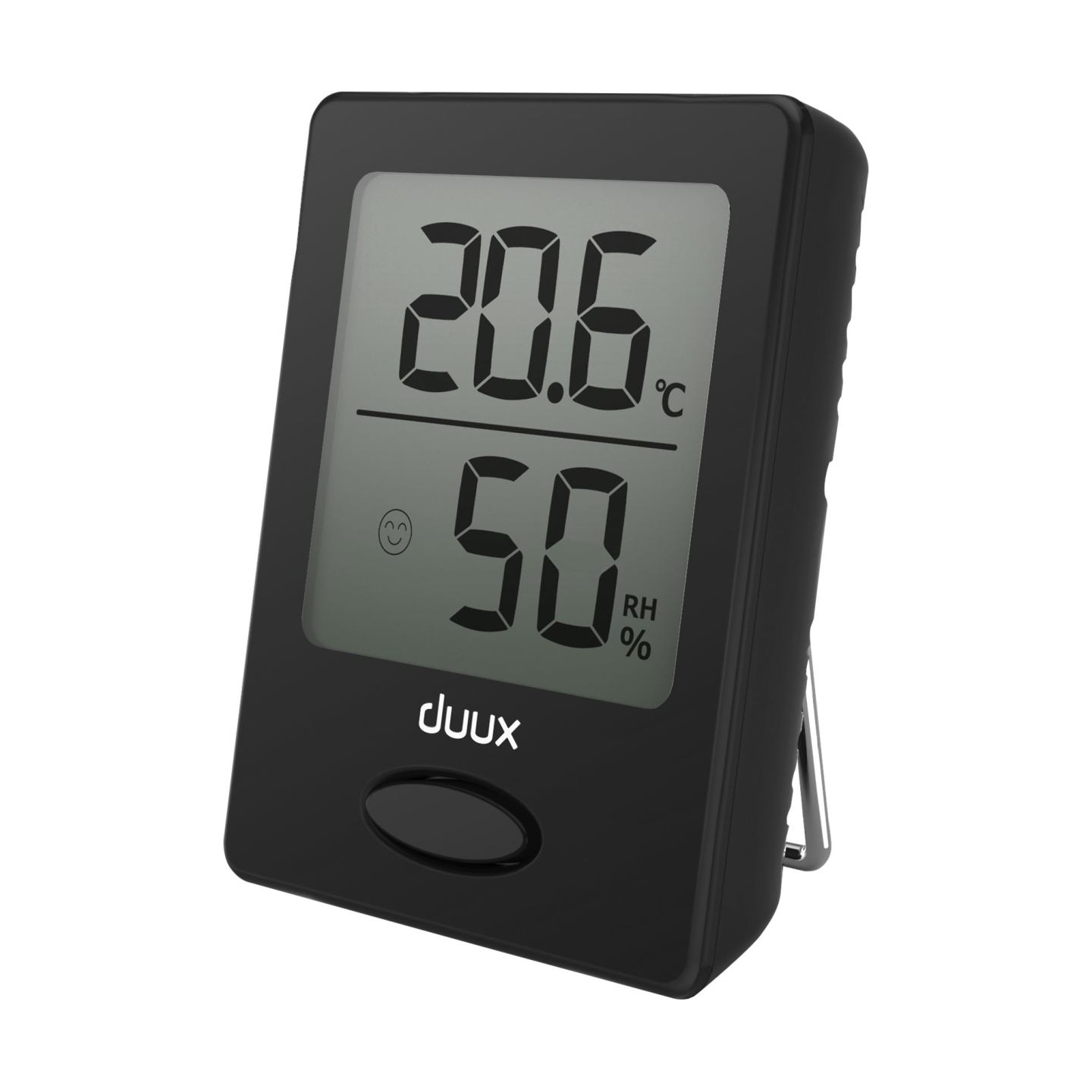 Duux | Sense | Black | LCD display | Hygrometer + Thermometer