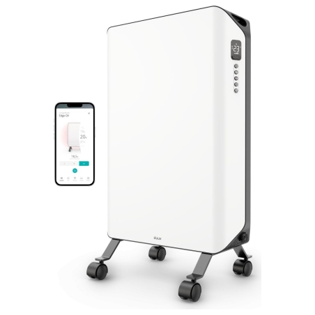 Duux Edge Oil Heater | Oil Heater | 2000 W | Suitable for rooms up to 20 m² | White
