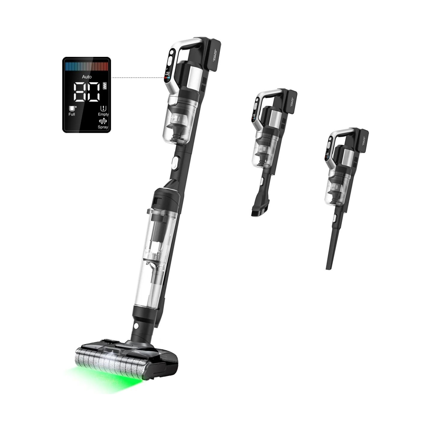 Jimmy Vacuum Cleaner and Washer | PW11 Plus | Cordless operating | Washing function | 400 W | 21.6 V | Operating time (max) 40-7
