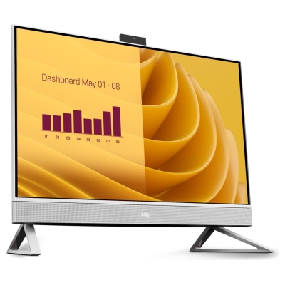 Dell Monoblock PC|DELL|EC27250|Business|All in One|CPU Core 7|150U|1800 MHz|Screen 27"|RAM 16GB|DDR5|5200 MHz|SSD 1TB|Graphics c