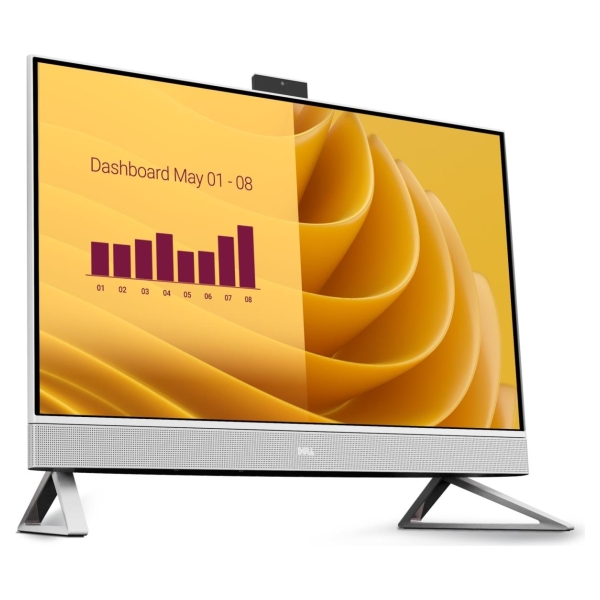 Dell Monoblock PC|DELL|EC27250|Business|All in One|CPU Core 7|150U|1800 MHz|Screen 27"|RAM 16GB|DDR5|5200 MHz|SSD 1TB|Graphics c