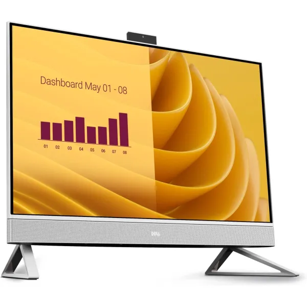 Dell Monoblock PC|DELL|EC27250|Business|All in One|CPU Core 7|150U|1800 MHz|Screen 27"|RAM 16GB|DDR5|5200 MHz|SSD 1TB|Graphics c