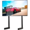 Next Level Racing Floor stand | ELITE Free Standing Single Monitor Stand | Vertical adjustment | 65 " | Black
