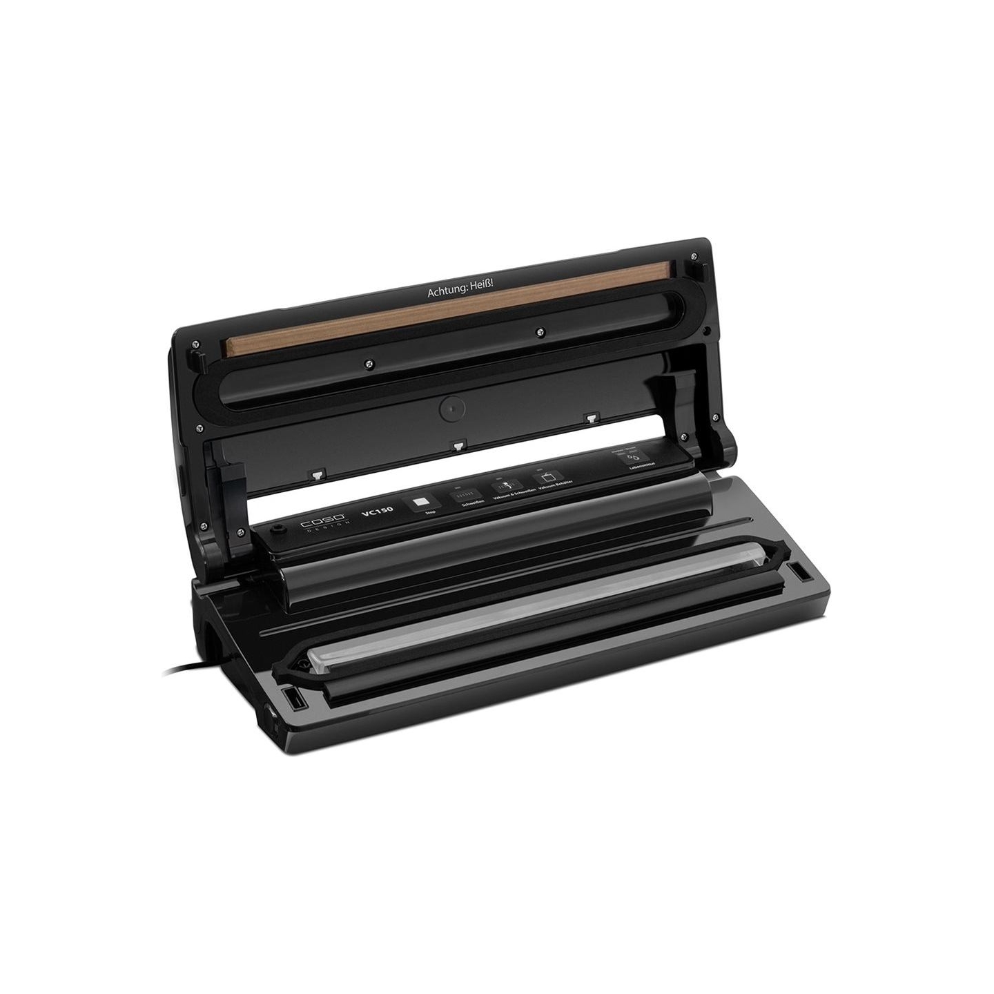 Caso | Bar Vacuum sealer | VC 150 | Power 120 W | Temperature control | Stainless steel