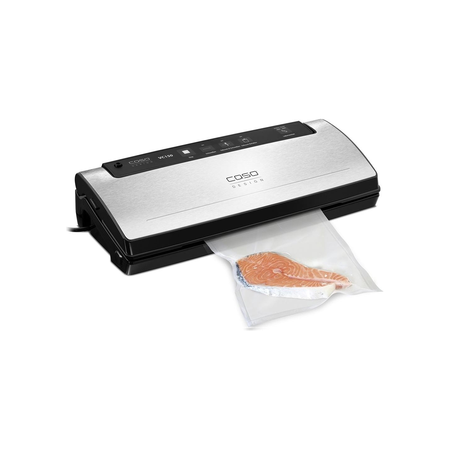 Caso | Bar Vacuum sealer | VC 150 | Power 120 W | Temperature control | Stainless steel
