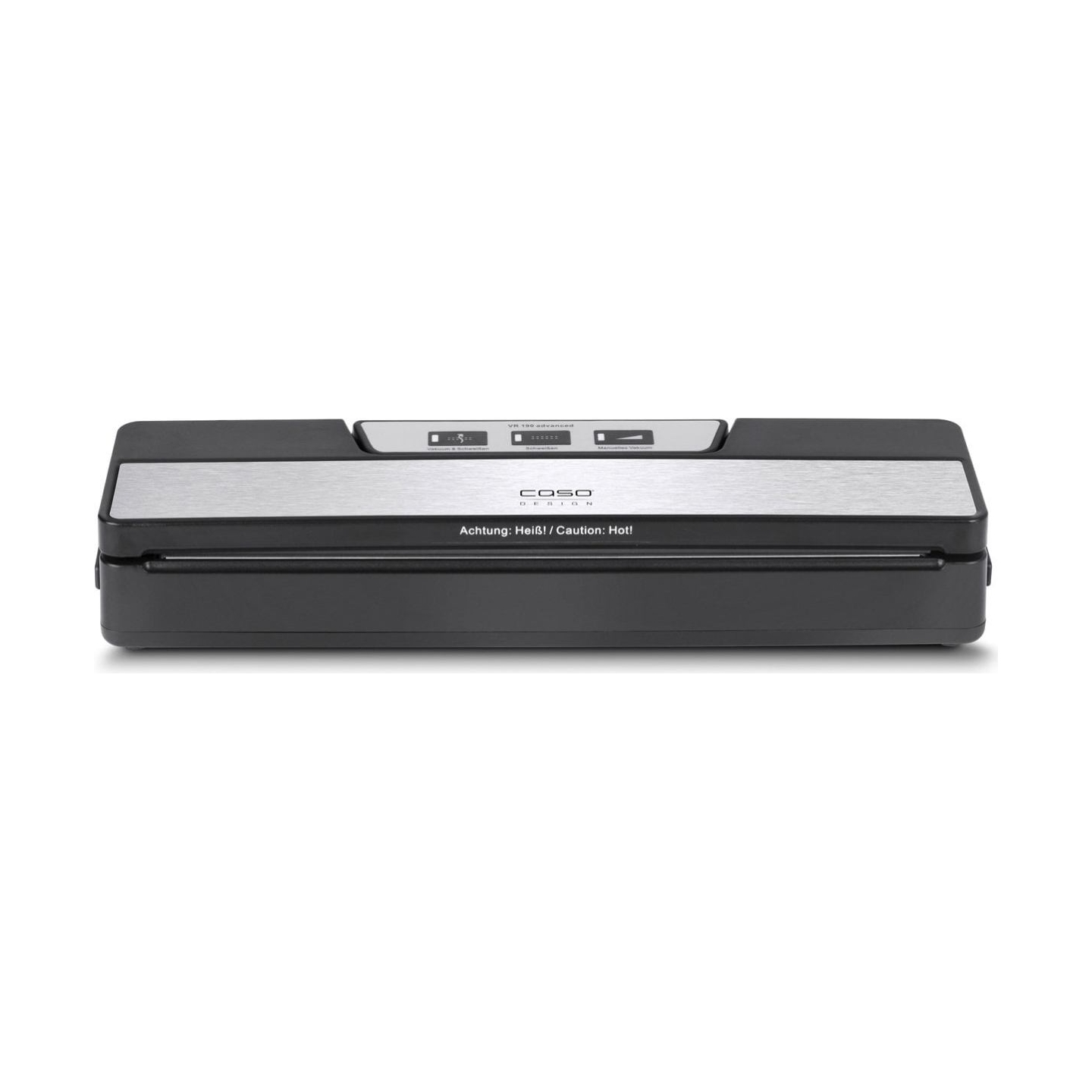 Caso | Bar Vacuum sealer | VR 190 advanced | Power 100 W | Temperature control | Black