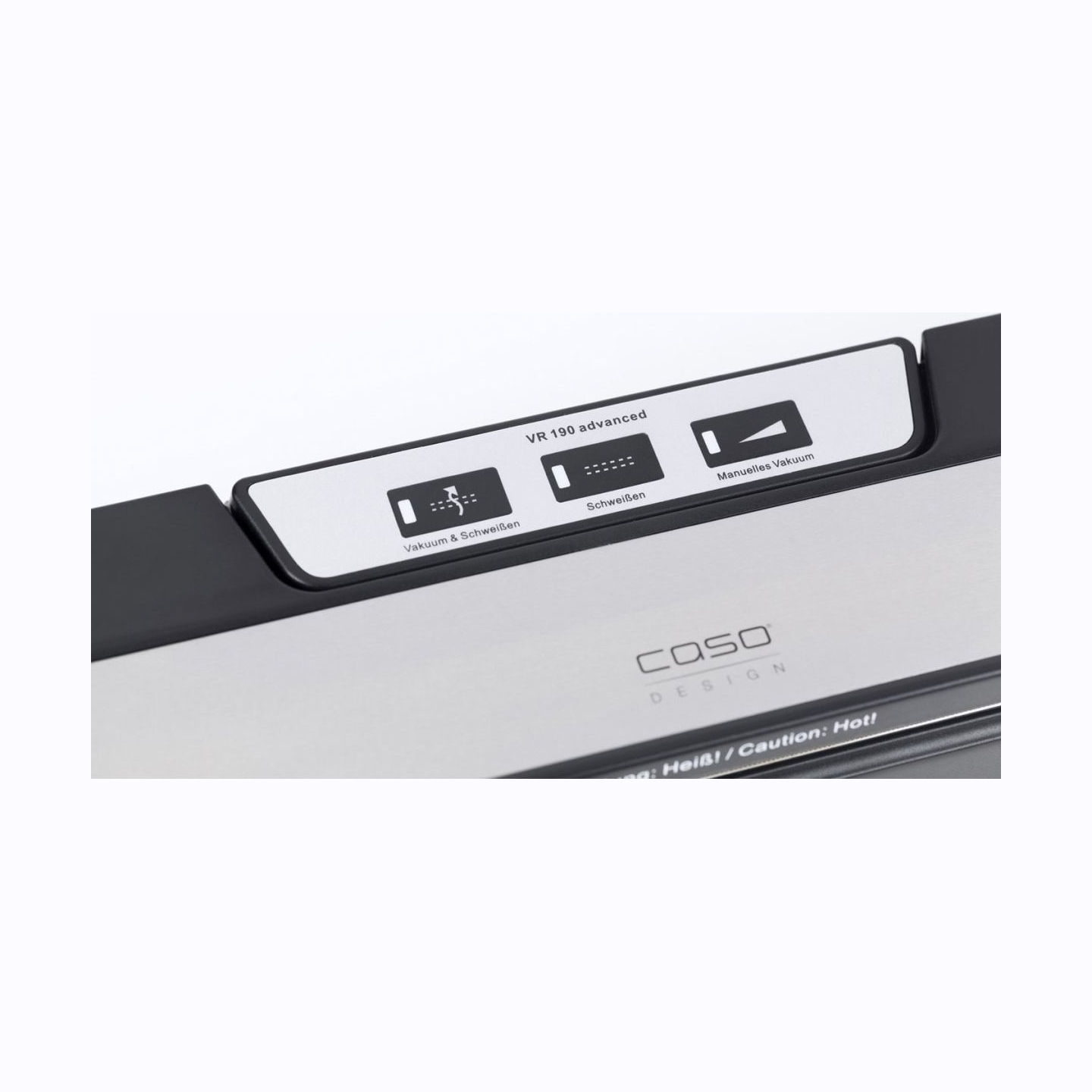 Caso | Bar Vacuum sealer | VR 190 advanced | Power 100 W | Temperature control | Black