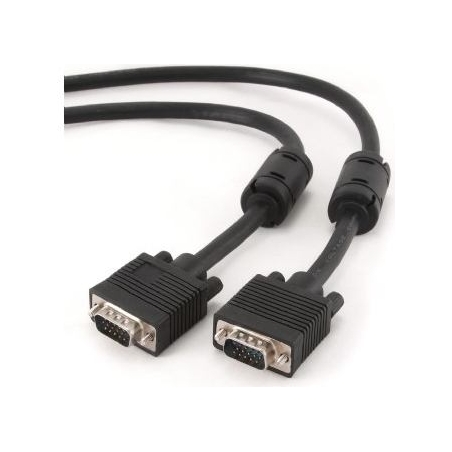 Cablexpert Gembird CC-PPVGA-10M-B Premium VGA HD15M/HD15M dual-shielded w/2*ferrite core 10M | Cablexpert