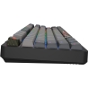 Fury Kanabo K6 | Gaming Keyboard | Wired | US | Linear | Black/Gray