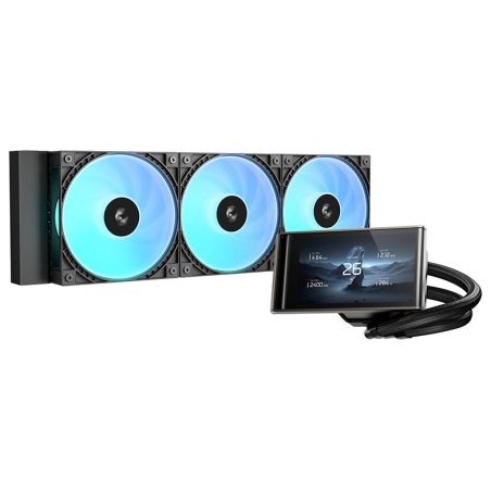 Deepcool LT360 VISION ARGB | Liquid Cooler | Black | Intel, AMD