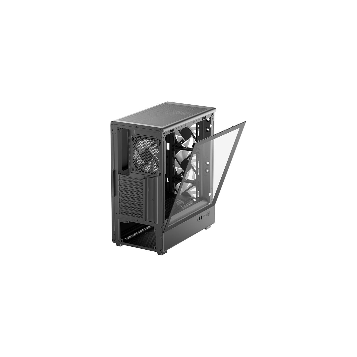 Deepcool Case | CC550 4F | Mid Tower | ATX PS2 (maximum length: 180 mm) | Black