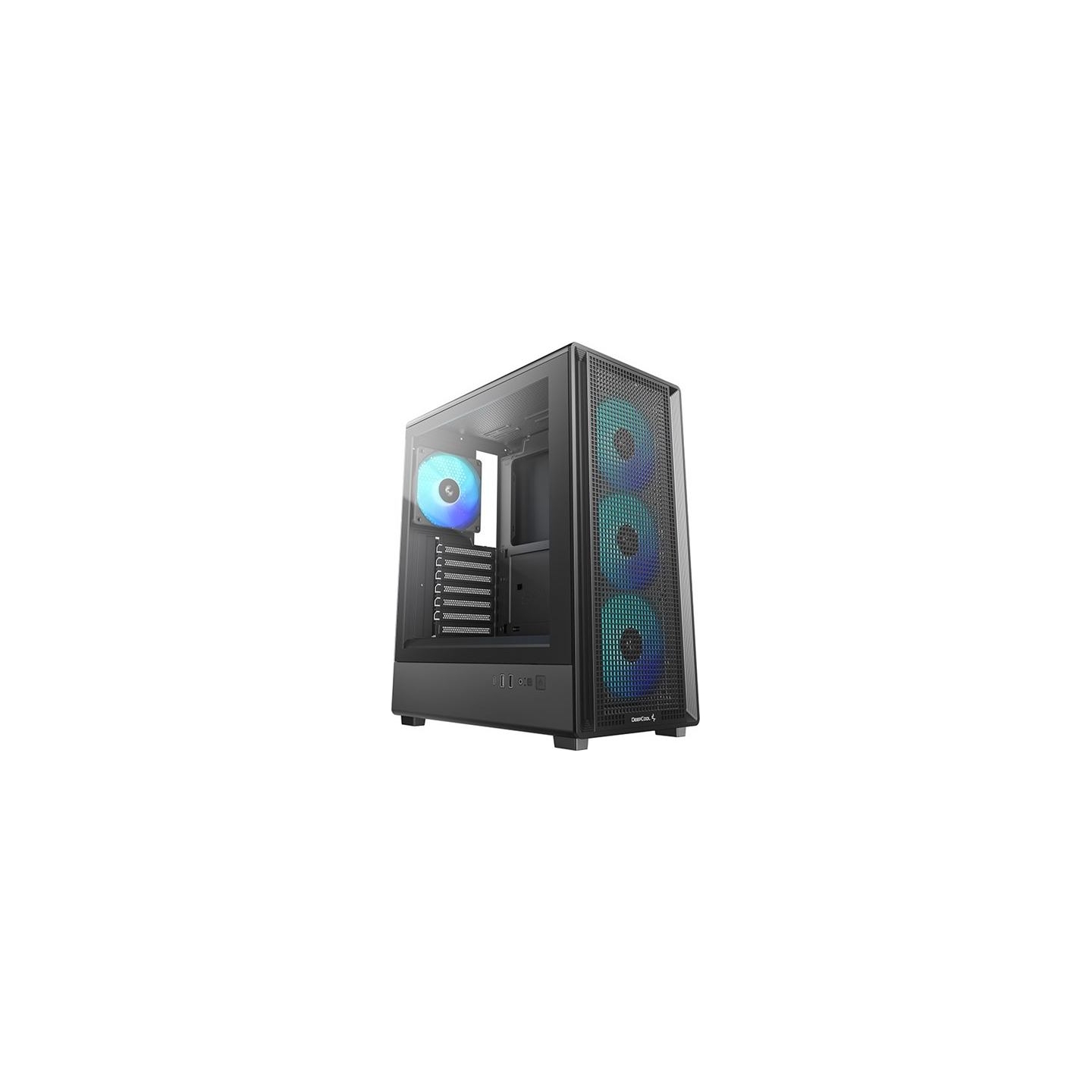 Deepcool Case | CC550 4F | Mid Tower | ATX PS2 (maximum length: 180 mm) | Black