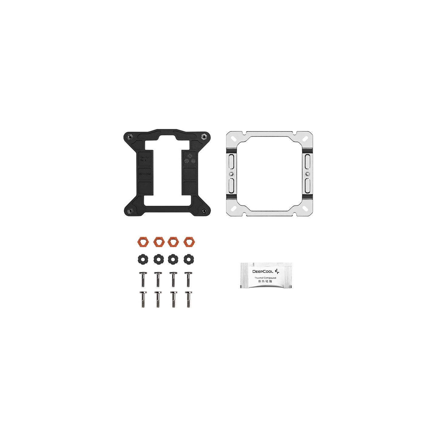 Deepcool CPU Cooler | AG600 ARGB | Black | Intel, AMD