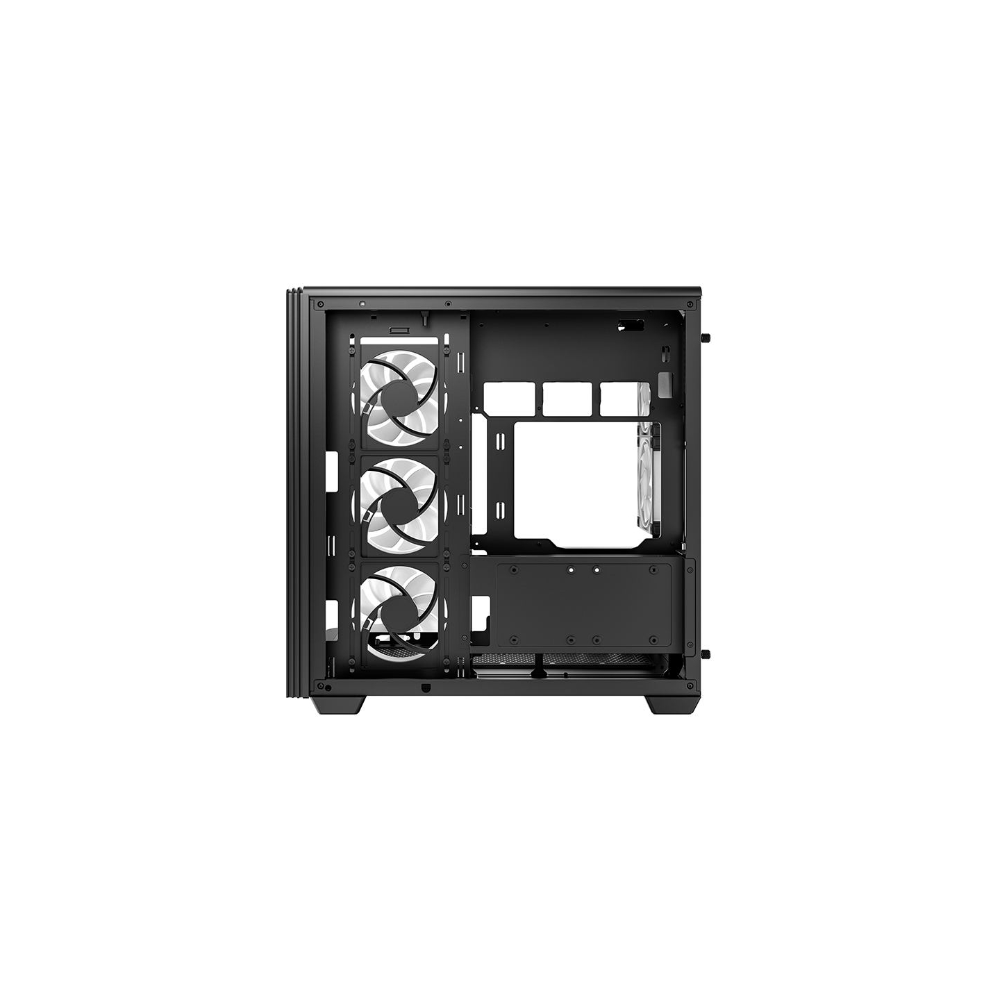 Deepcool Case | CG590U 5F | Midi-Tower | ATX PS2 | Black