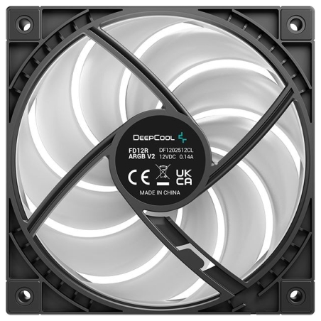 Deepcool Cooling fan | FD12R ARGB V2 | Black