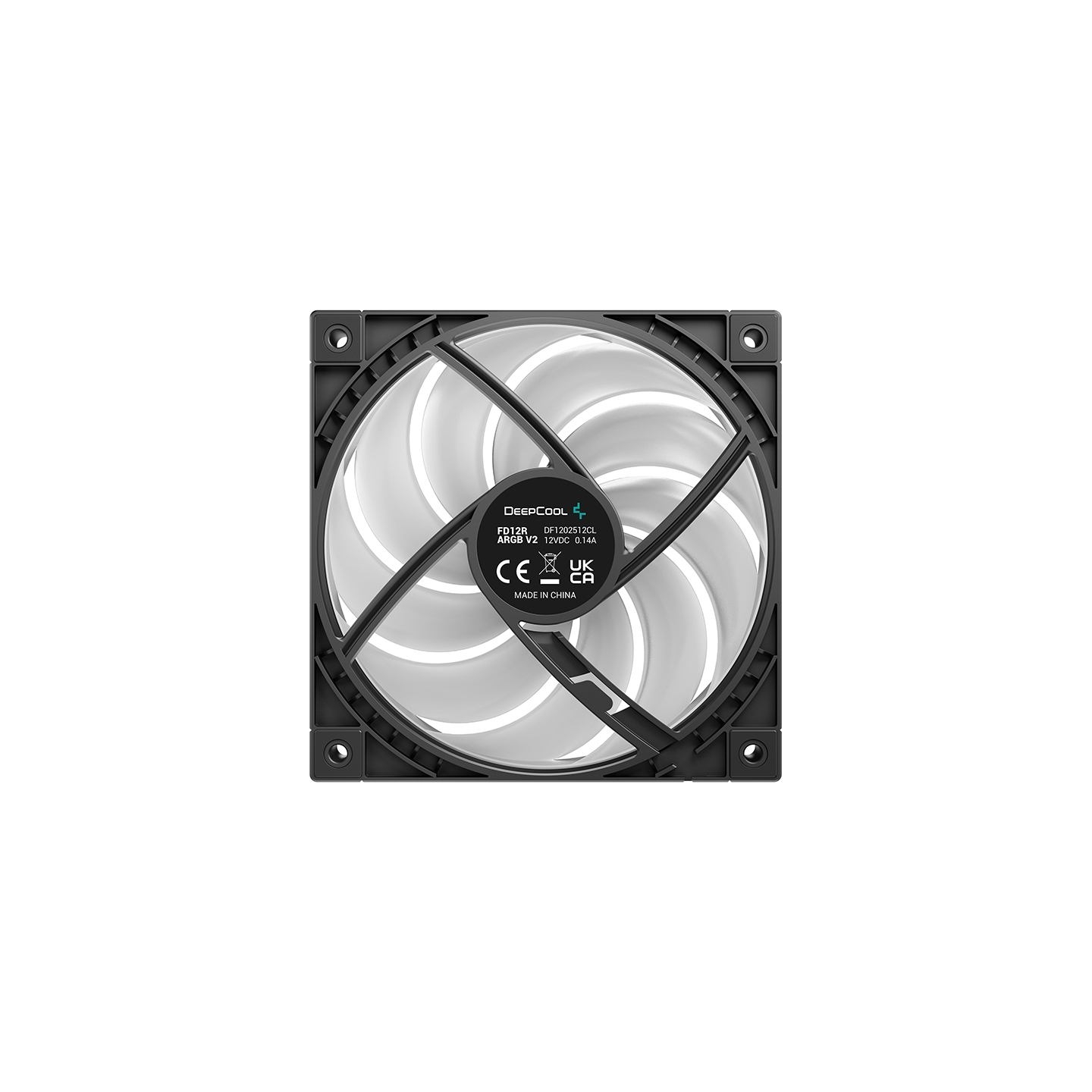 Deepcool Cooling fan | FD12R ARGB V2 | Black