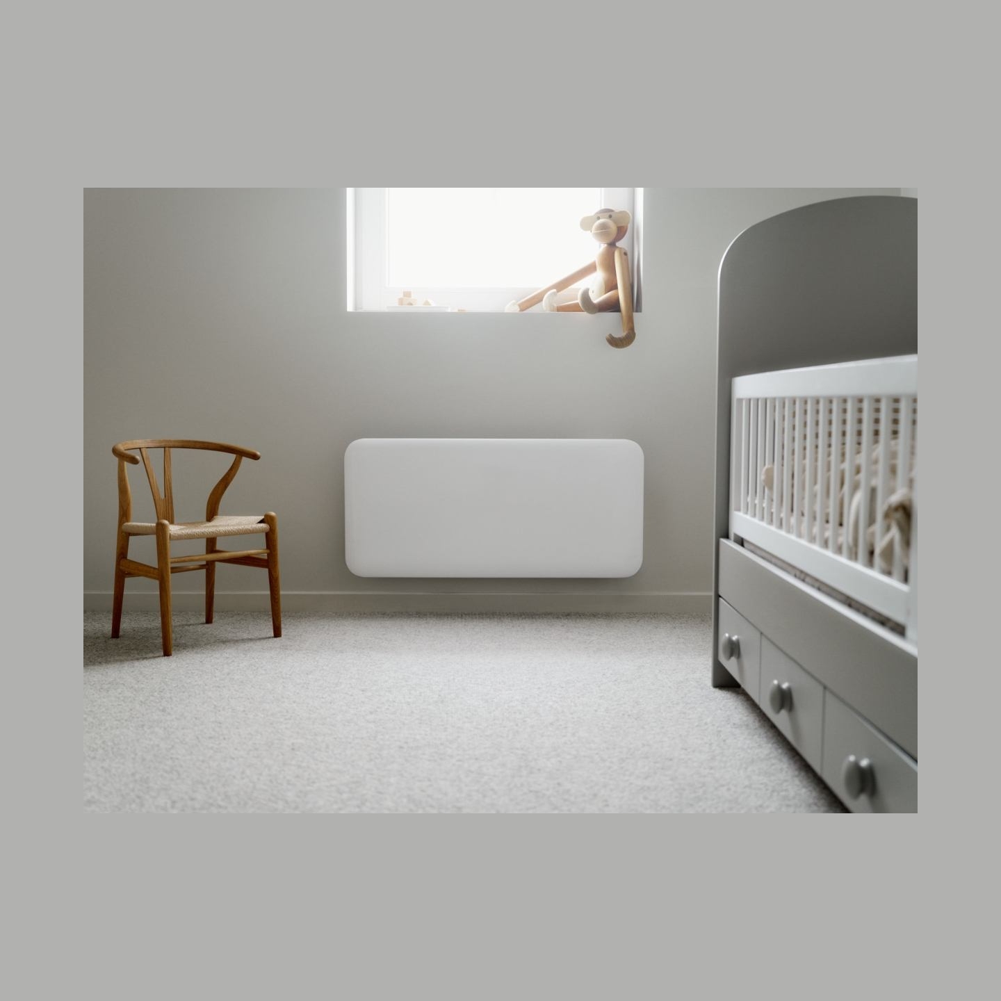 Mill WiFi Panel Heater | PA1500WIFI4A | Panel Heater | 1500 W | Suitable for rooms up to 22 m² | White | IPX4