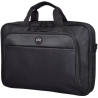 Port Designs | HANOI II CLAMSHELL | 105064 | Fits up to size 15.6 " | Messenger - Briefcase | Shoulder strap | Black