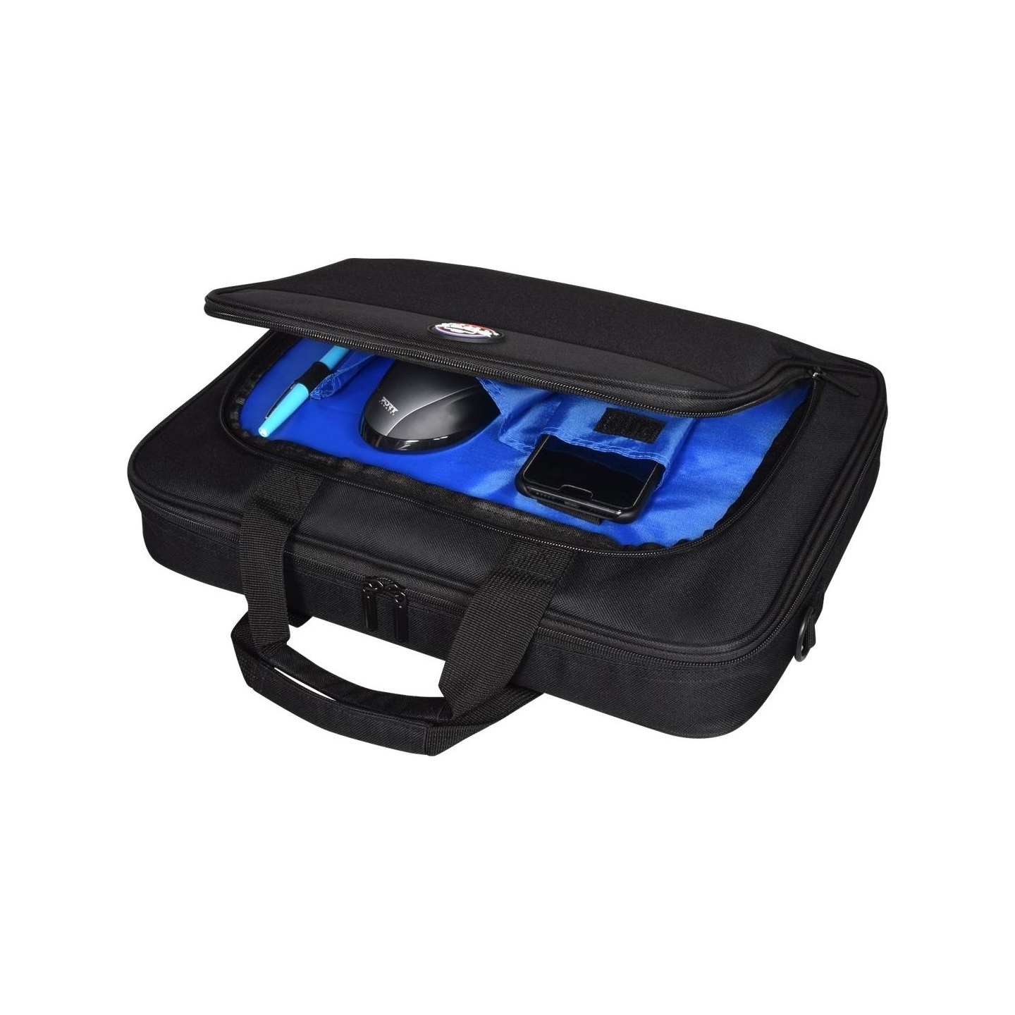 Port Designs | HANOI II CLAMSHELL | 105064 | Fits up to size 15.6 " | Messenger - Briefcase | Shoulder strap | Black